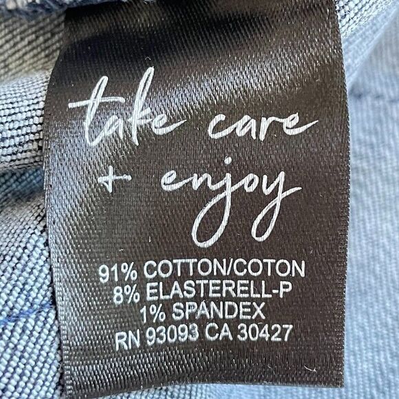 NIC+ZOE All Day Slim Jeans Womens Size 6 Blue Mid Rise Stretch Denim NEW! - Picture 8 of 15